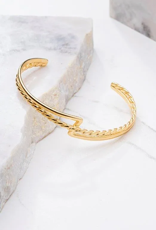 Pulseira Bracelete Fio e Corda