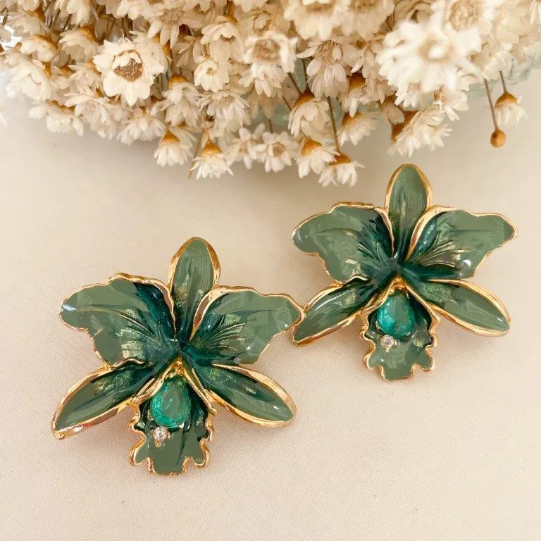 Brinco Resinado Orquidea
