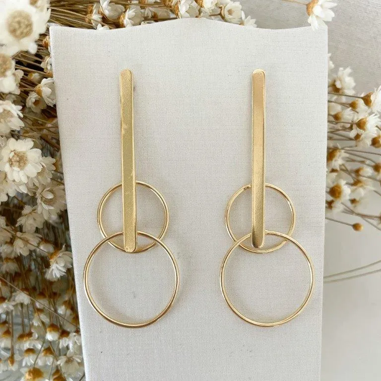 Brinco Pino com Circulos