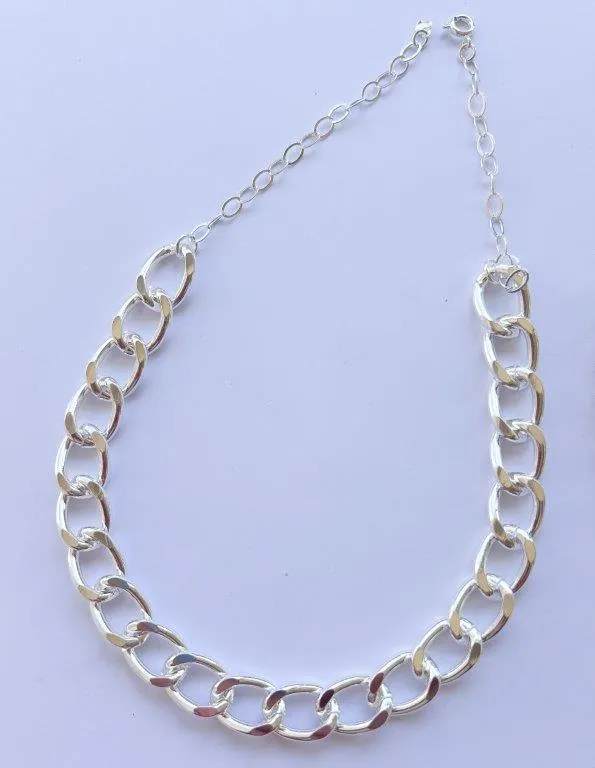 Colar Chocker Elos Grossos Ad