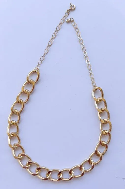 Colar Chocker Elos Grossos Ad