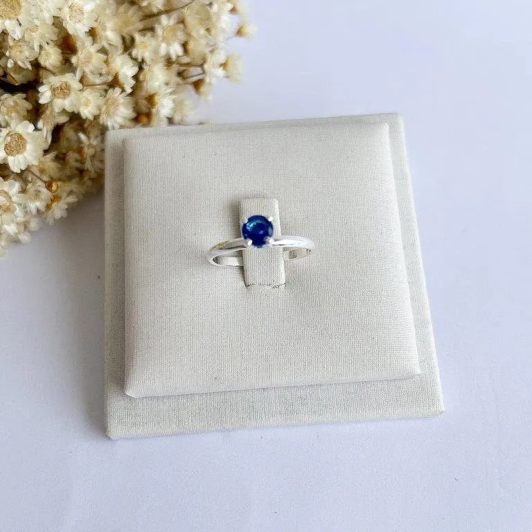 Anel Ponto de Luz 4mm 4 Garras Alto