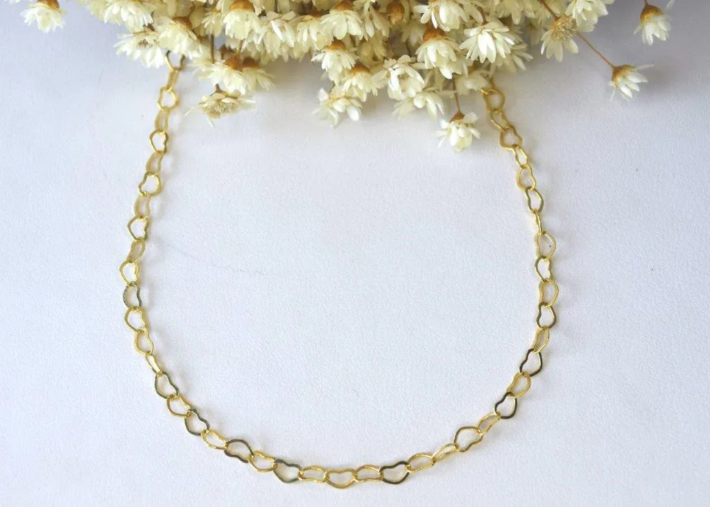 Colar Chocker Elos Coração