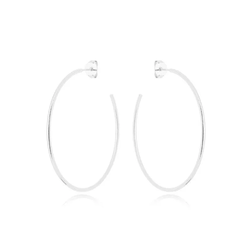 Brinco Argola Aberta Lisa 4,5cm