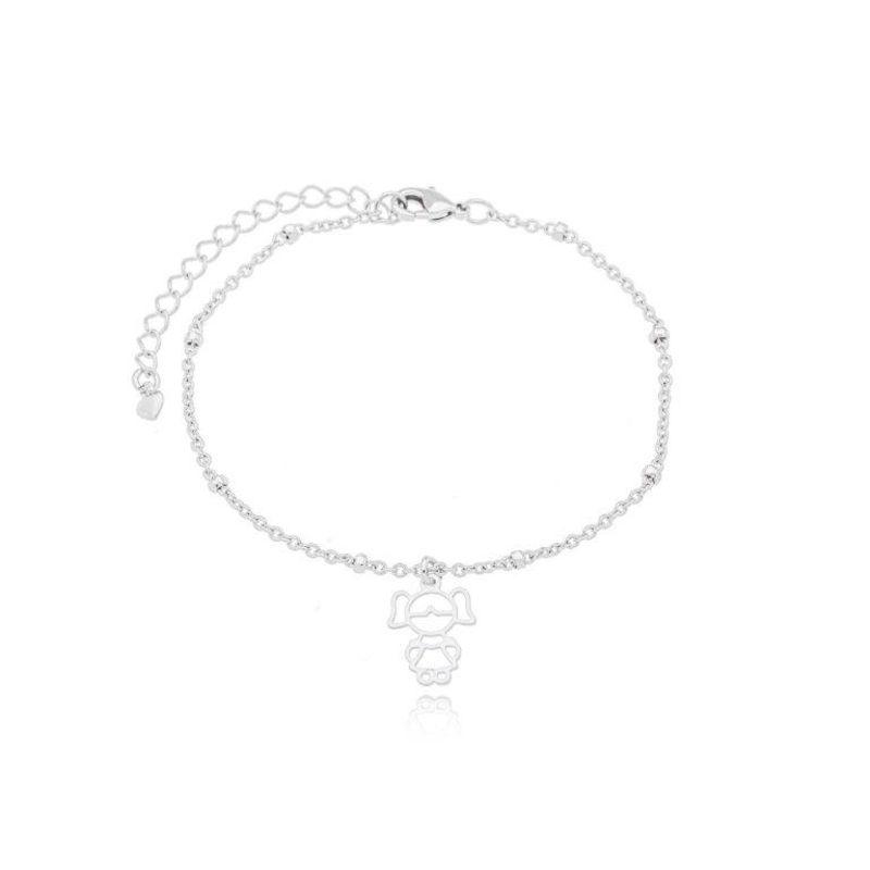 Pulseira Filha com Esferas Ouro