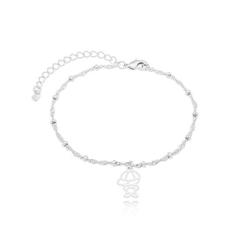 Pulseira Filha com Esferas Ouro