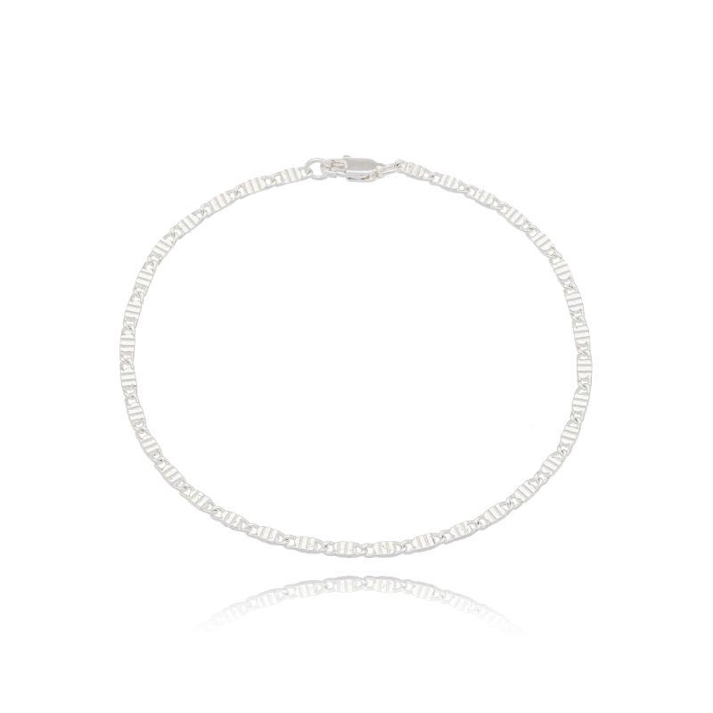 Pulseira Masculino Lacre Prata