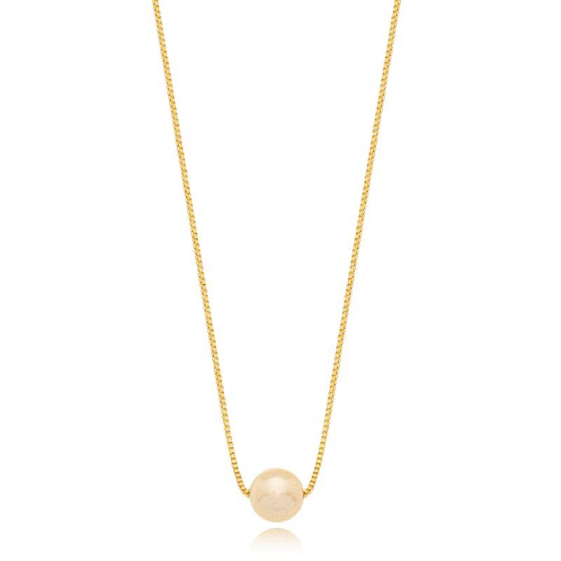 Colar Chocker Pérola 8mm