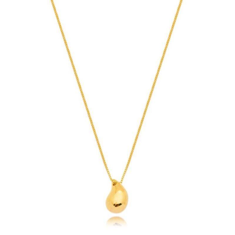 Colar Gota Pequeno Ouro