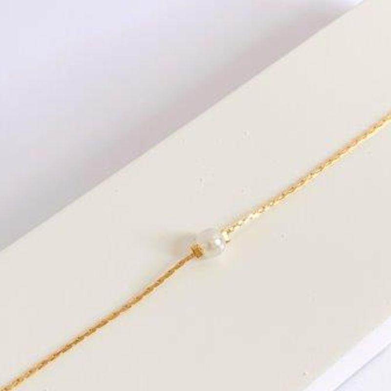 Pulseira Perola Unica Pequena