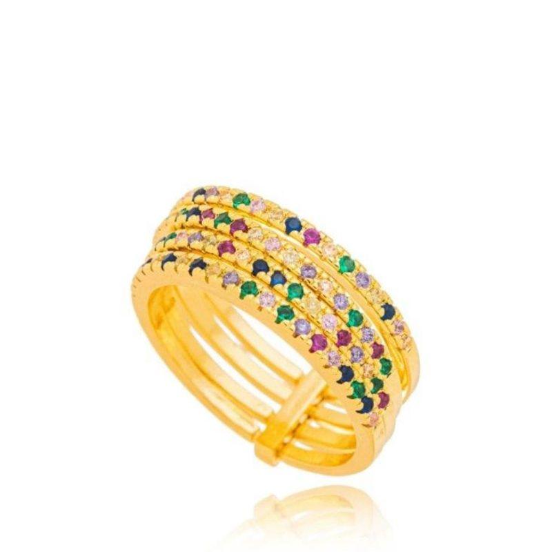 Anel Triplo Colors