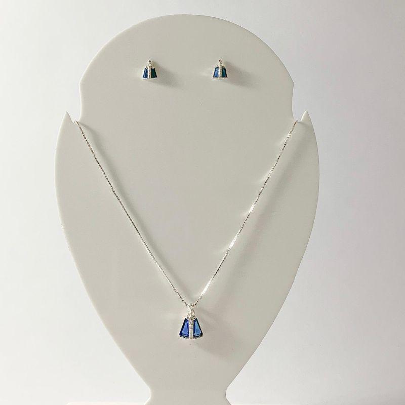 Conjunto Nossa Senhora Atemp Prata