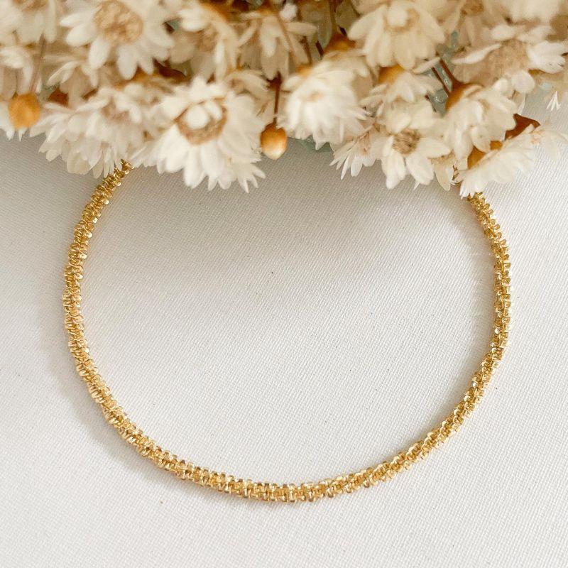 Pulseira Orvalho 2mm Ouro