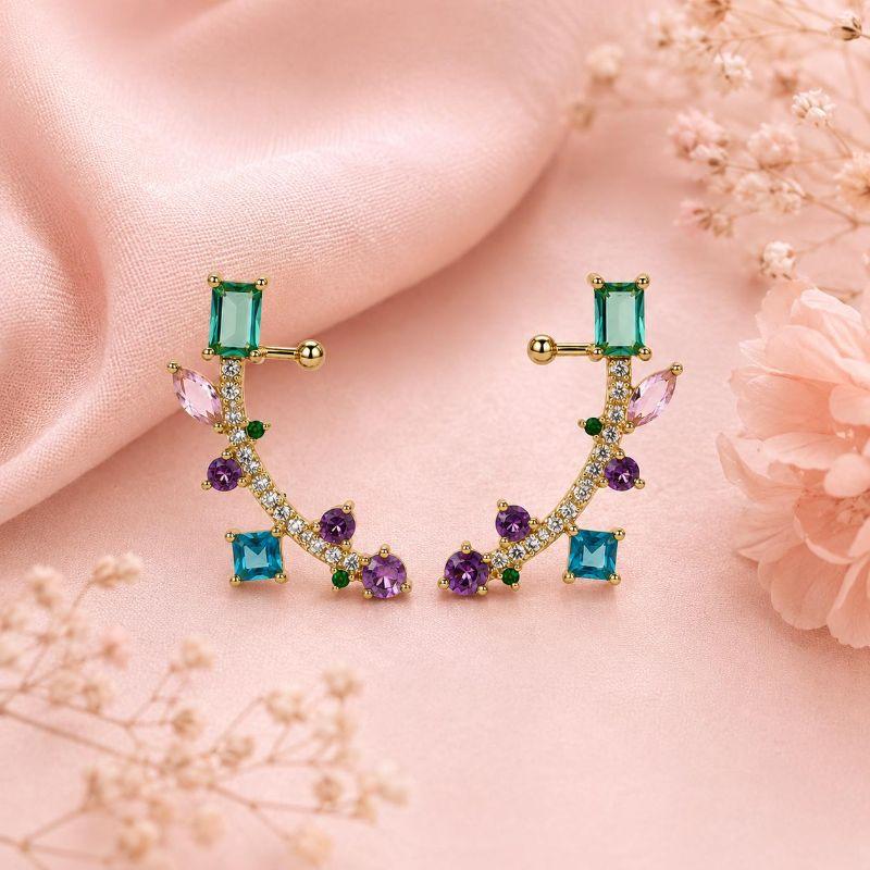 Brinco Ear Cuff Candy Color