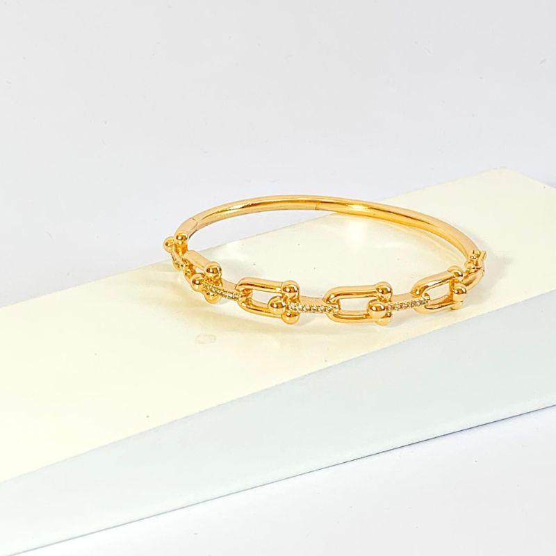Pulseira Luxo Inspiração Cravejado